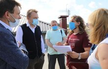 Фото 13: Мер Львова відвідав склодзеркальний завод «Галімпекс» та обговорив з підприємцями можливість модернізації виробництва і розвитку мікрорайону