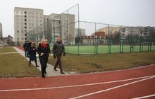 Фото 5: «Більше 11 млн грн місто інвестувало у цей спортивний майданчик і комплекс», — А. Садовий про школу № 65