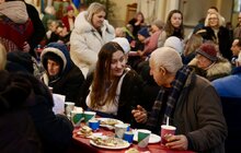 Фото 5: У Львові для понад 300 безпритульних та нужденних відбулись святкові різдвяні обіди 