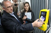 Фото 21: Mastercard та Ощадбанк обладнали львівські трамваї технологією безконтактної оплати