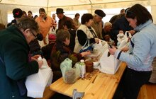 Фото 10: Для потребуючих мешканців міста провели спільний Великодній сніданок 