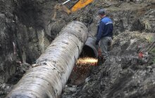 Фото 14: Ремонтні бригади ЛМКП «Львівводоканал» проводять заміну аварійної ділянки магістрального водопроводу «Винники-Довга»