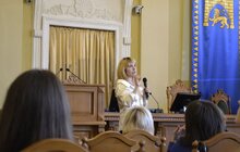 Фото 9: Спеціалісти різних сфер діяльності дискутували на тему важливості професійної орієнтації школярів міста