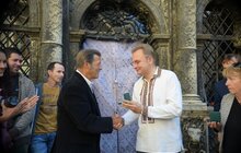 Фото 13: У Львові урочисто відкрили відреставровану браму каплиці Боїмів
