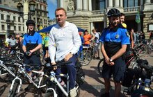 Фото 9: З понеділка у Львові працюватиме велопатруль