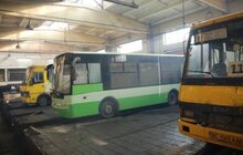 Фото 3: Основною причиною меншої кількості автобусів на маршрутах перевізники називають замерзання гальмівної системи
