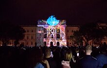 Фото 1: 3D-мапінг львівського колориту завершив перший день святкування Дня міста