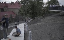 Фото 14: Будівництво першої частини Меморіалу пам’яті Героїв Небесної Сотні на стадії завершення
