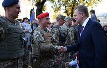 Фото 32: Вулицями міста пройшов «Марш захисників України»