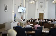 Фото 26: В мерії Львова відбулась урочиста академія до 20-ліття візиту святого Папи Івана Павла ІІ в Україну