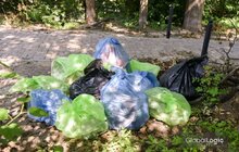 Фото 9: З допомогою унікального додатку EcoHike львів’яни очистили зелену зону Цитадель