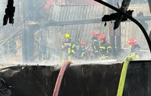 Фото 1: Вночі у Львові зафіксували щонайменше вісім місць можливих підпалів