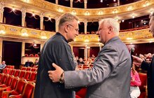 Фото 6: Мер Львова нагородив артистів Львівської опери з нагоди Дня театру