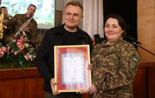 Фото 6: День Національної гвардії України: Андрій Садовий дякував воїнам, які боронять нашу країну