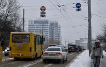 Фото 10: Рух мостом на вул. Кульпарківській обмежили для великогабаритних авто, громадський транспорт їхатиме лівими смугами (відео)