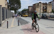 Фото 2: На вул. Шевченка протестували рух трамваїв
