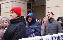 Фото 9: Водохреща у Львові: на площі Ринок священики різних конфесій освятили воду (фото/відео)