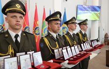 Фото 1: В День пам’яті полеглих воїнів у Львові 35 захисників посмертно нагородили «Почесним знаком Святого Юрія» (фото/​відео)