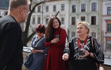 Фото 13: В мерії Львова нагородили працівників театрів