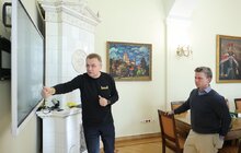 Фото 7: Міністр оборони Швеції відвідав у Львові центр рекрутингу української армії