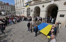 Фото 7: Львів відзначив 35-ту річницю підняття українського прапора над міською Ратушею (фото/відео)
