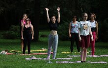 Фото 4: У Львові провели міську ранкову руханку