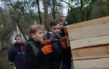 Фото 9: Котівничка з зеленим дахом та висадка дерев: як у Львові минув Тиждень сталої енергії (відео)