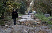 Фото 1: На вул. Стрийській дороблять тротуар, який з’єднає автовокзал і онколікарню (відео)
