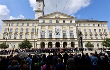 Фото 11: У Львові попрощалися з народним депутатом Степаном Кубівим