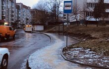 Фото 11: Сьогодні зранку в місті працювало 45 одиниць снігоприбиральної техніки