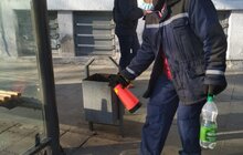 Фото 15: Комунальні служби Львова проводять миття та дезінфекцію в місті