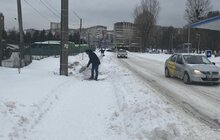 Фото 24: Працівники Львівської мерії долучились до прибирання міста від снігу