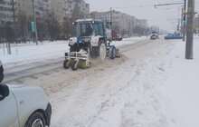 Фото 135: Зранку працювало 93 одиниці снігоочисної техніки