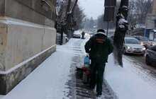 Фото 112: Комунальні служби працюють у посиленому режимі, задля прибирання міста від снігу