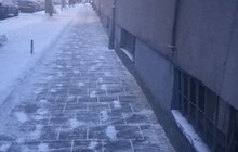 Фото 35: Для посипання доріг від ожеледиці минулої доби використано 527 м3 піскосуміші та 186 м3 солі