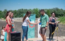 Фото 1: У Львові, в рамках проекту «Громади в дії», відкрили сквер Джона Леннона