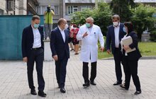 Фото 3: Медики 8-ї міської лікарні Львова поспілкувались з міністром охорони здоров’я України