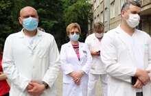 Фото 9: Медики 8-ї міської лікарні Львова поспілкувались з міністром охорони здоров’я України