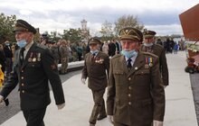 Фото 23: На Меморіалі Героїв Небесної Сотні вояки братства ветеранів УПА підняли національний стяг