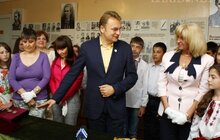 Фото 7: А.Садовий про експонати з виставки «Величні тисячоліття України»: «Ці речі унікальні, безцінні» 