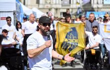 Фото 5: Ветерани та пацієнти НЕЗЛАМНИХ долучились до напівмарафону у Львові