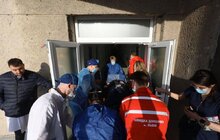 Фото 3: Пацієнтку з Турки доставили у львівську лікарню гвинтокрилом 