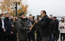 Фото 16: На Меморіалі пам’яті Героїв Небесної Сотні відбулось урочисте підняття Прапора України