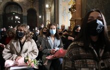 Фото 15: В Гарнізонному храмі урочисто відкрили відреставровані фрески центрального склепіння