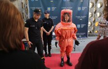 Фото 6: Що робити у разі виникнення ядерної, хімічної чи біологічної атаки: у Львові стартували навчання від львівських рятувальників