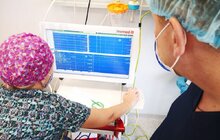 Фото 1: У лікарні Львова зʼявилась система сучасного нейрофізіологічного моніторингу