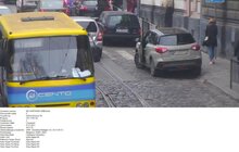 Фото 2: За вчорашній день працівники ЛКП «Львівавтодор» зафіксували 14 випадків порушення правил дорожнього руху через не належне паркування