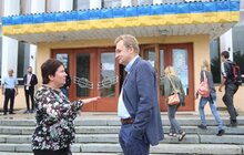 Фото 12: Мер Львова зустрівся з мером Заліщик