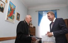 Фото 6: Мер Львова відвідав храми Івано-Франківська та зустрівся з місцевим духовенством