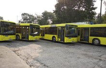 Фото 2: Перші 10 МАЗів вже у Львові: до кінця року місто має отримати ще 140 великогабаритних автобусів